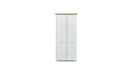 Angelic 2 Doors Wardrobe White / 106 cm