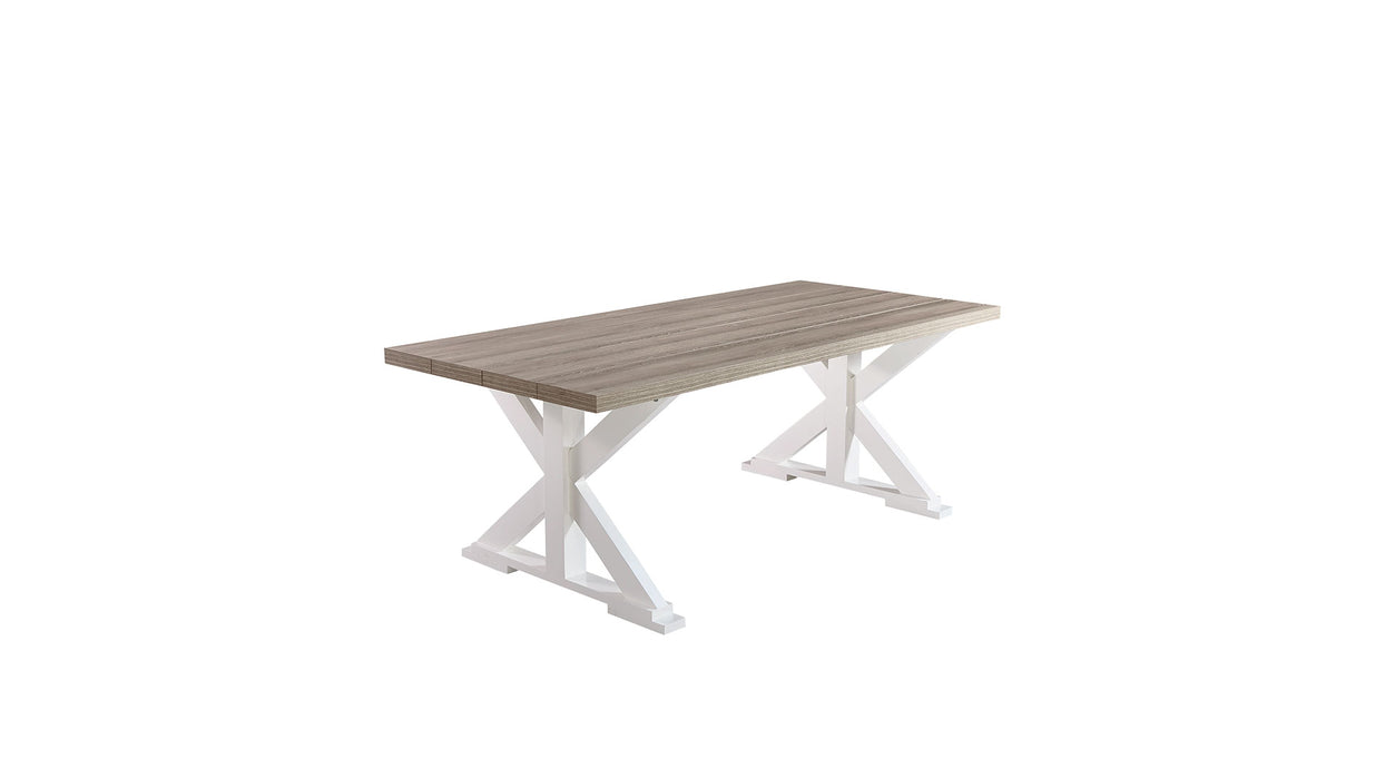 Angelic Fixed Dining Table White / 180x95 cm