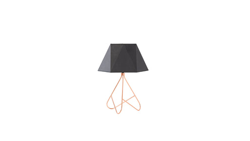 Rio Rose Desk Lamp Antracite Top Anthracite Grey