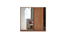 Vanensi Sliding Door Wardrobe Montana Walnut