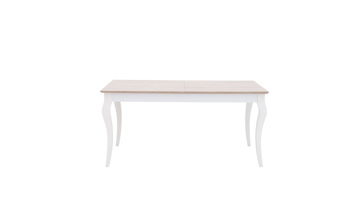 Angelic Extendable Dining Table (Assembled) White / 160x95 cm