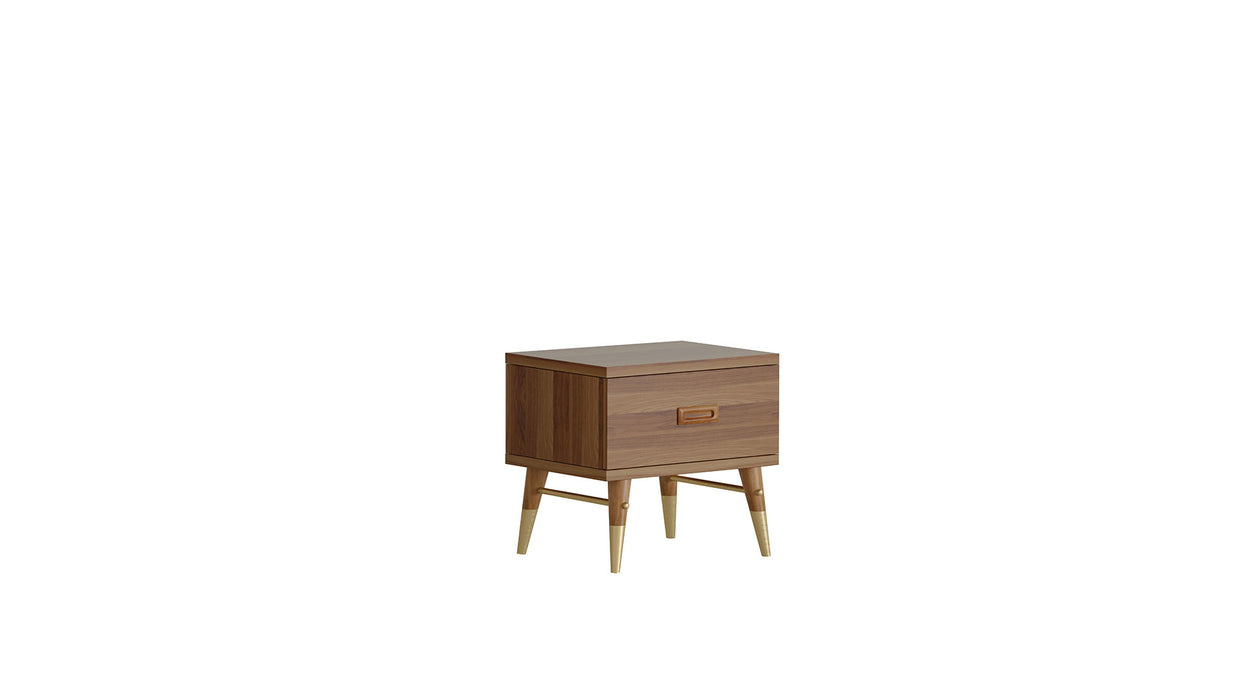 Nordic Nightstand Asia Walnut