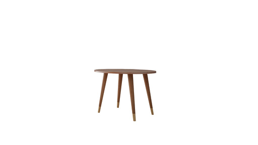 Nordic Fixed Dining Table Asia Walnut / 110x100 cm