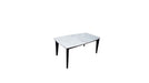 Lionel Extendable Dining Table White / 160x90 cm