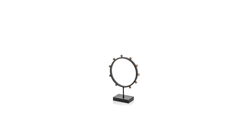 Piena Small Circle Object Tumbled - Black