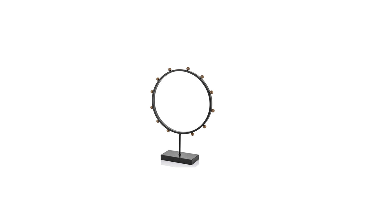 Piena Big Circle Object Tumbled - Black