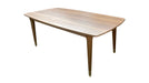Norel Extendable Dining Table Hazar Walnut / 160x90 cm
