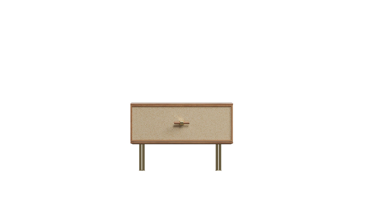 Norel Nightstand Hazar Walnut