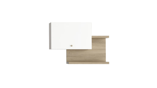 Lidya Tv Unit Module With Door White Oak