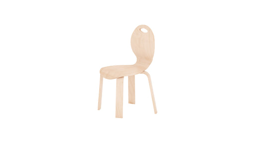 Natural Wooden Children Chair Oak